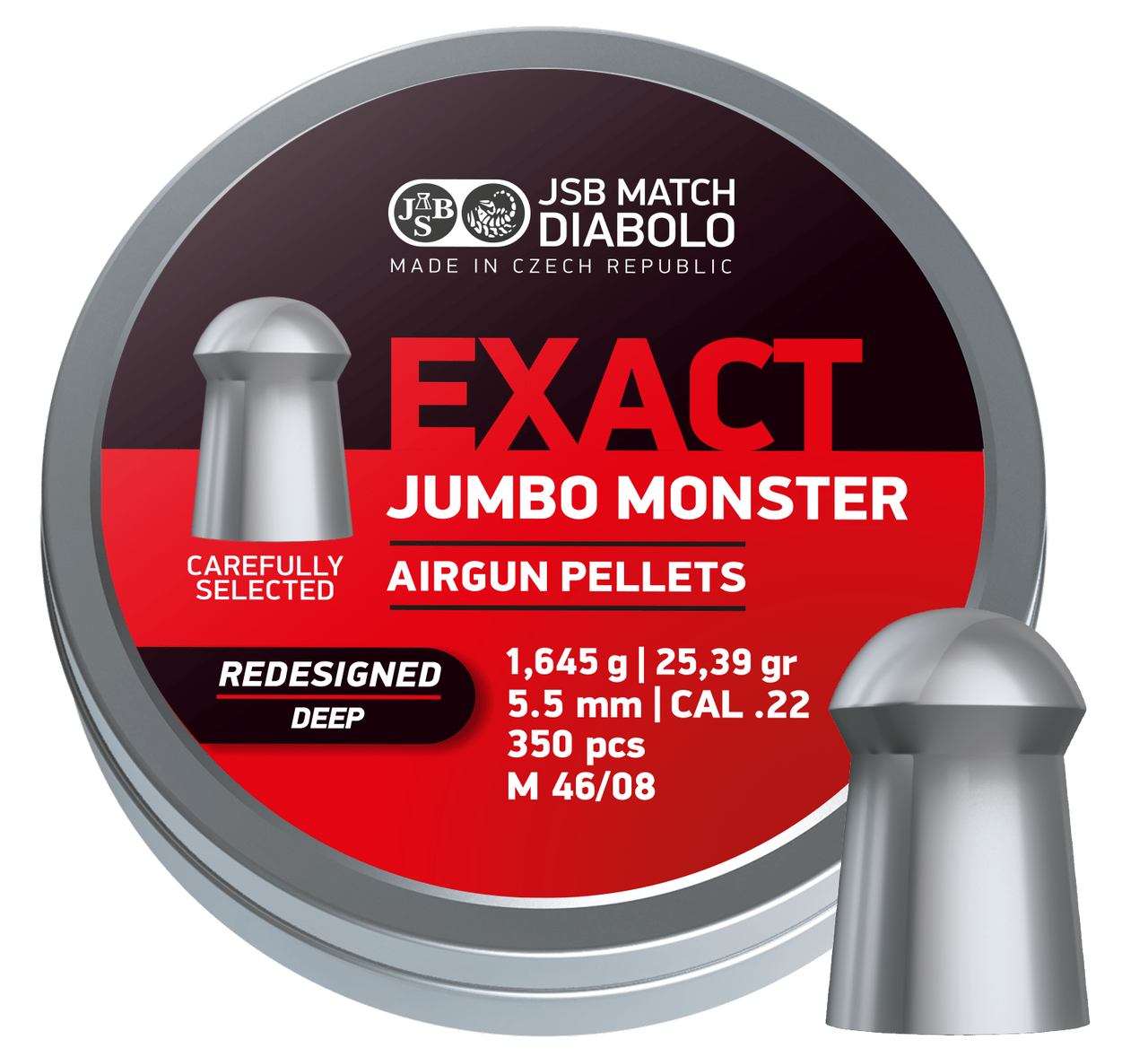 JSB | Exact Jumbo Monster .22 cal | Redesigned Deep Skirt