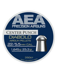 Thumbnail for AEA Center Punch Pellets | .22 Cal | 25.3 gr | 200 Ct
