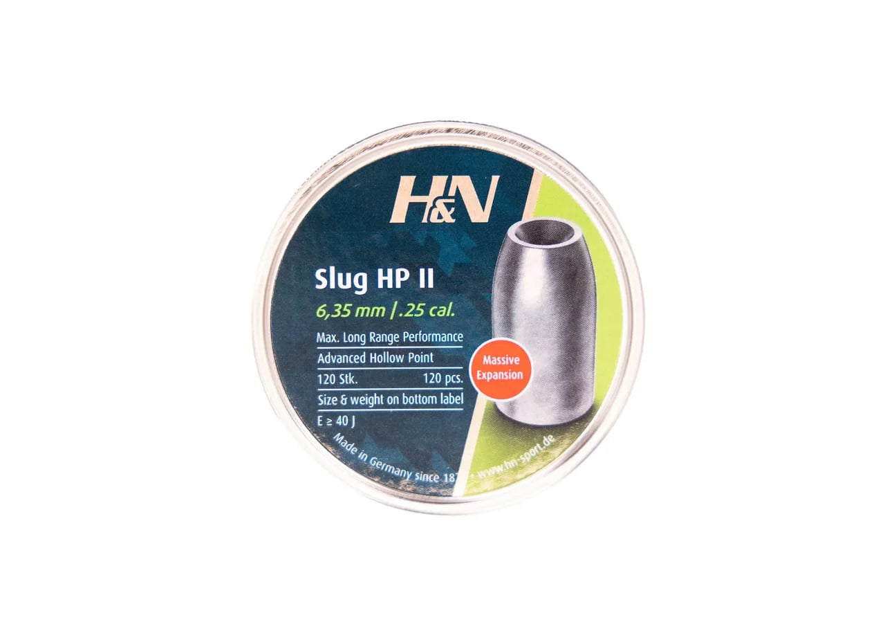 H&N Slug HP II .25 Cal | 120 pcs