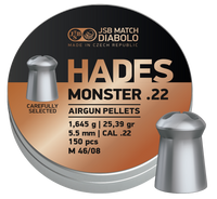 Thumbnail for JSB Match Diabolo HADES MONSTER | .22 Cal | 25.39 Grains | 150 Ct
