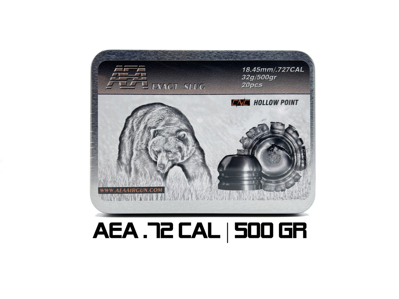 AEA Slugs | .72 Cal | 20 Ct