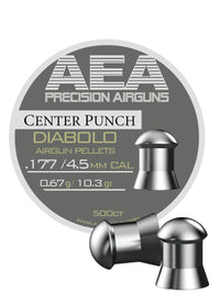 Thumbnail for AEA Center Punch Pellets | .177 Cal | 10.3 gr | 500 Ct