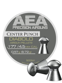 Thumbnail for AEA Center Punch Pellets | .177 Cal | 8.72 gr | 500 Ct