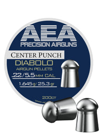 Thumbnail for AEA Center Punch Pellets | .22 Cal | 25.3 gr | 200 Ct