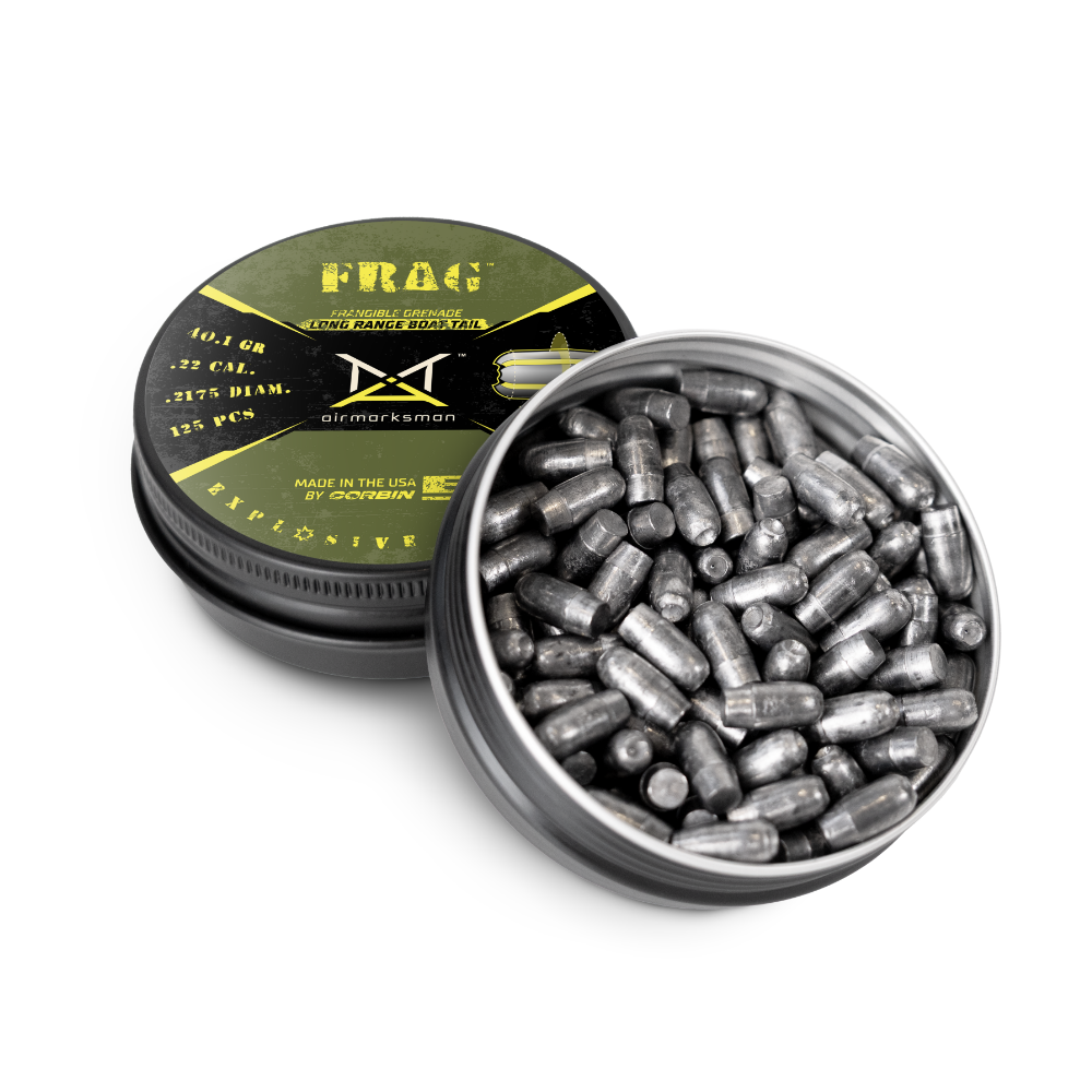 AirMarksman Frangible Grenade Slug | .22 40.1gr (.2175) | 125ct - Boat Tail