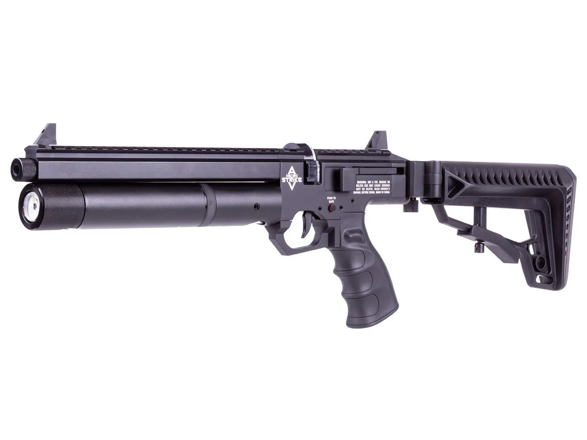 Air Venturi MicroStrike PCP Air Pistol

PCP Air Pistol
Velocity: 900 FPS (.177), 830 FPS (.22), 735 FPS (.25)