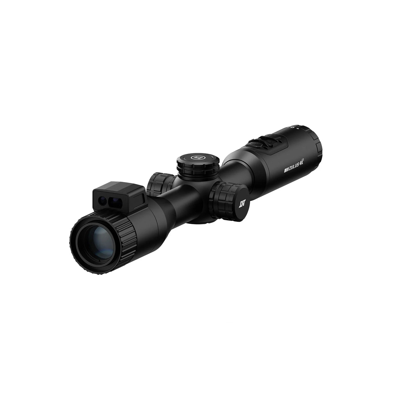 DNT Optics | ZULUS 4K Tube-Style Digital Day & Night Vision Scope with Laser Rangefinder and DNT Ballistic Engine