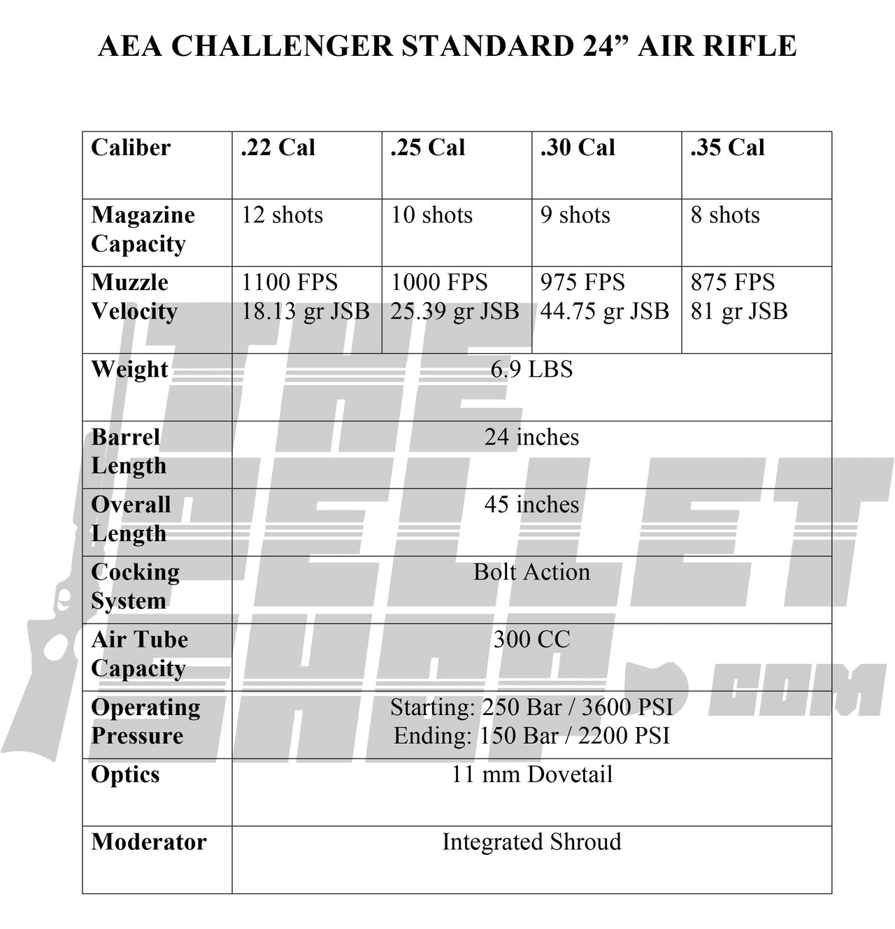 Challenger Series | Standard 24" Air Rifle