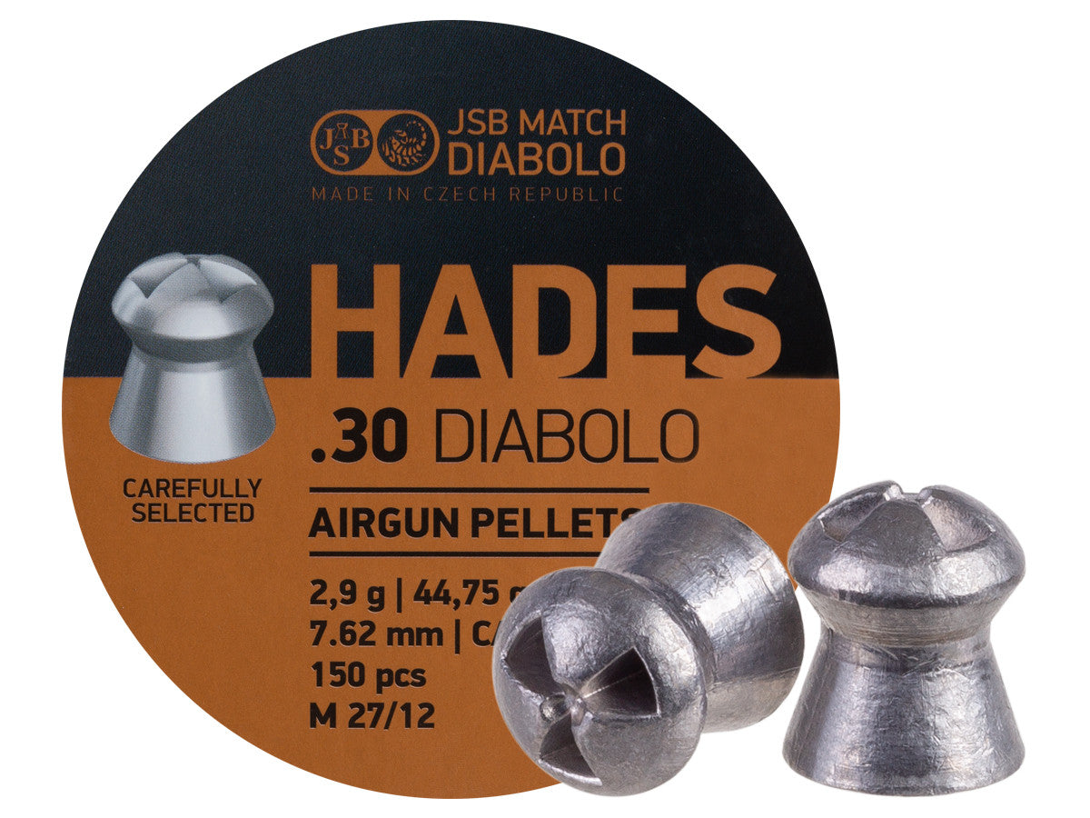 JSB Match Diabolo HADES | .30 Cal | 44.75 Grains | 150 Ct