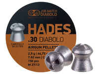 Thumbnail for JSB Match Diabolo HADES | .30 Cal | 44.75 Grains | 150 Ct