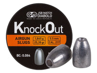 Thumbnail for JSB Match Diabolo KnockOut Slugs | .22 Cal | 25.39 Grains | 200 Ct