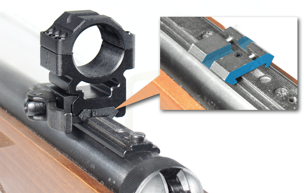 UTG | .22/Airgun to Picatinny/Weaver Low Pro Snap-in Adaptor Mount