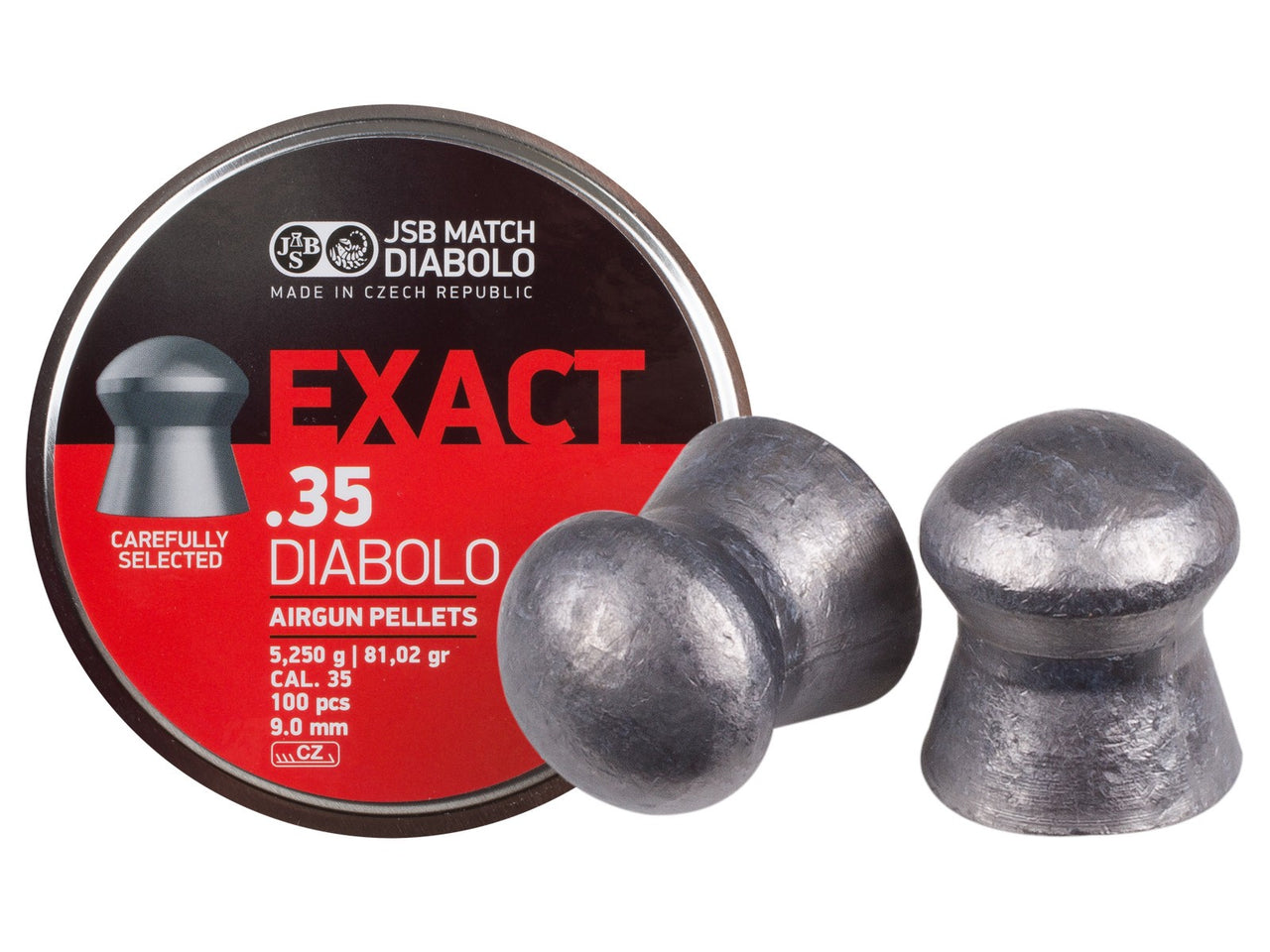 JSB Match Diabolo Exact | .35 Cal | 81.02 Grains | 100 Ct