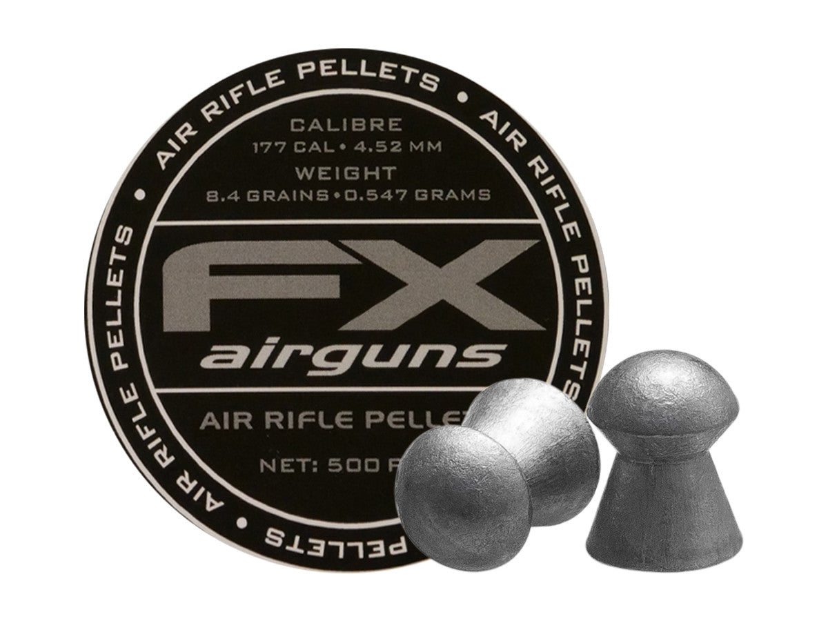 FX Airgun Pellets | .177 Cal | 8.4 Grains | 500 Ct
