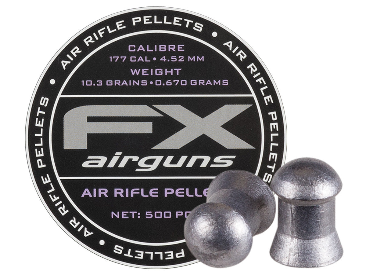FX Airgun Pellets | .177 Cal | 10.3 Grains | 500 Ct