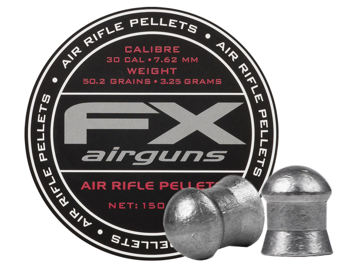 FX Airgun Pellets | .30 Cal | 50.2 Grains | 150 Ct