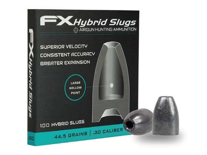 FX Hybrid Slugs | .30 Cal | 44.5 Grains | 100 Ct