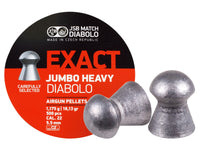 Thumbnail for JSB Match Diabolo Exact Jumbo HEAVY | .22 Cal | 18.13 Grains | 500 Ct