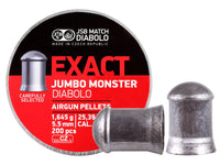 Thumbnail for JSB Match Diabolo Exact JUMBO Monster | .22 Cal | 25.39 Grains | 200 Ct