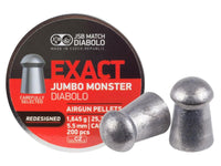 Thumbnail for JSB Match Diabolo Exact JUMBO Monster Redesigned | .22 Cal | 25.39 Grains | 200 Ct