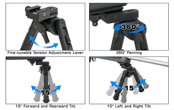 UTG Recon 360 TL Bipod | Picatinny