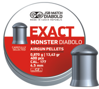 Thumbnail for JSB Exact Monster Diablo | .177 Cal | 13.43 Grains | 400 ct