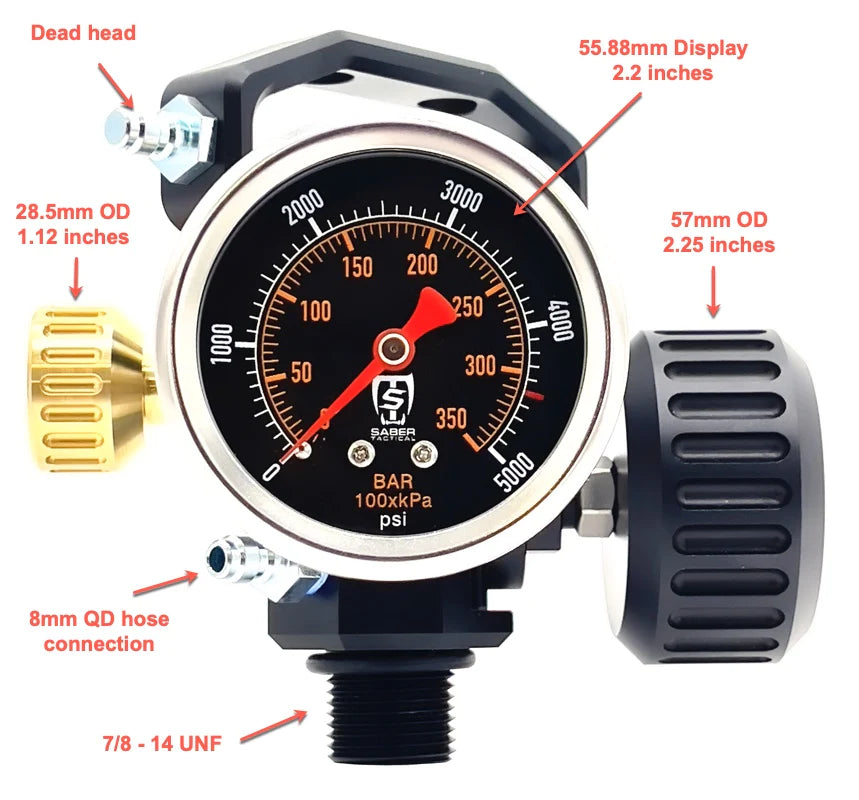 Saber Tactical Tank Valve (ST0031)
