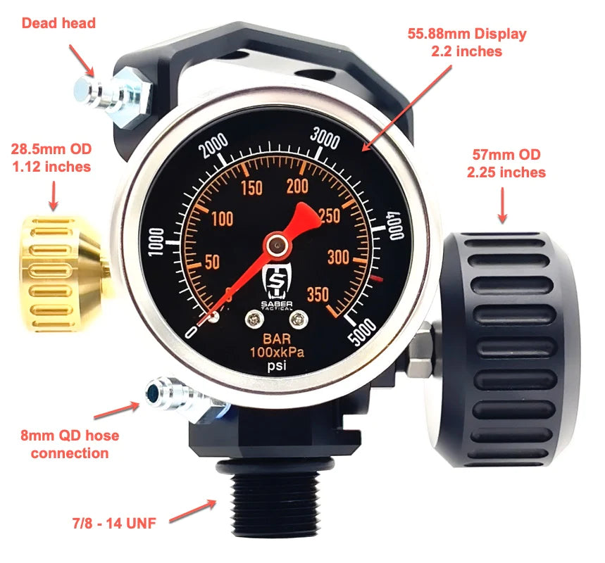 Saber Tactical Tank Valve (ST0031)