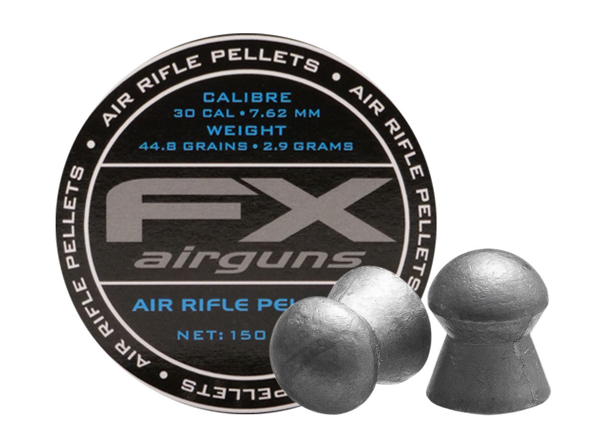 FX Airgun Pellets | .30 Cal | 44.8 Grains | 150 Ct